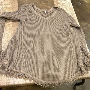 Khaki sweater size medium/large In good condition